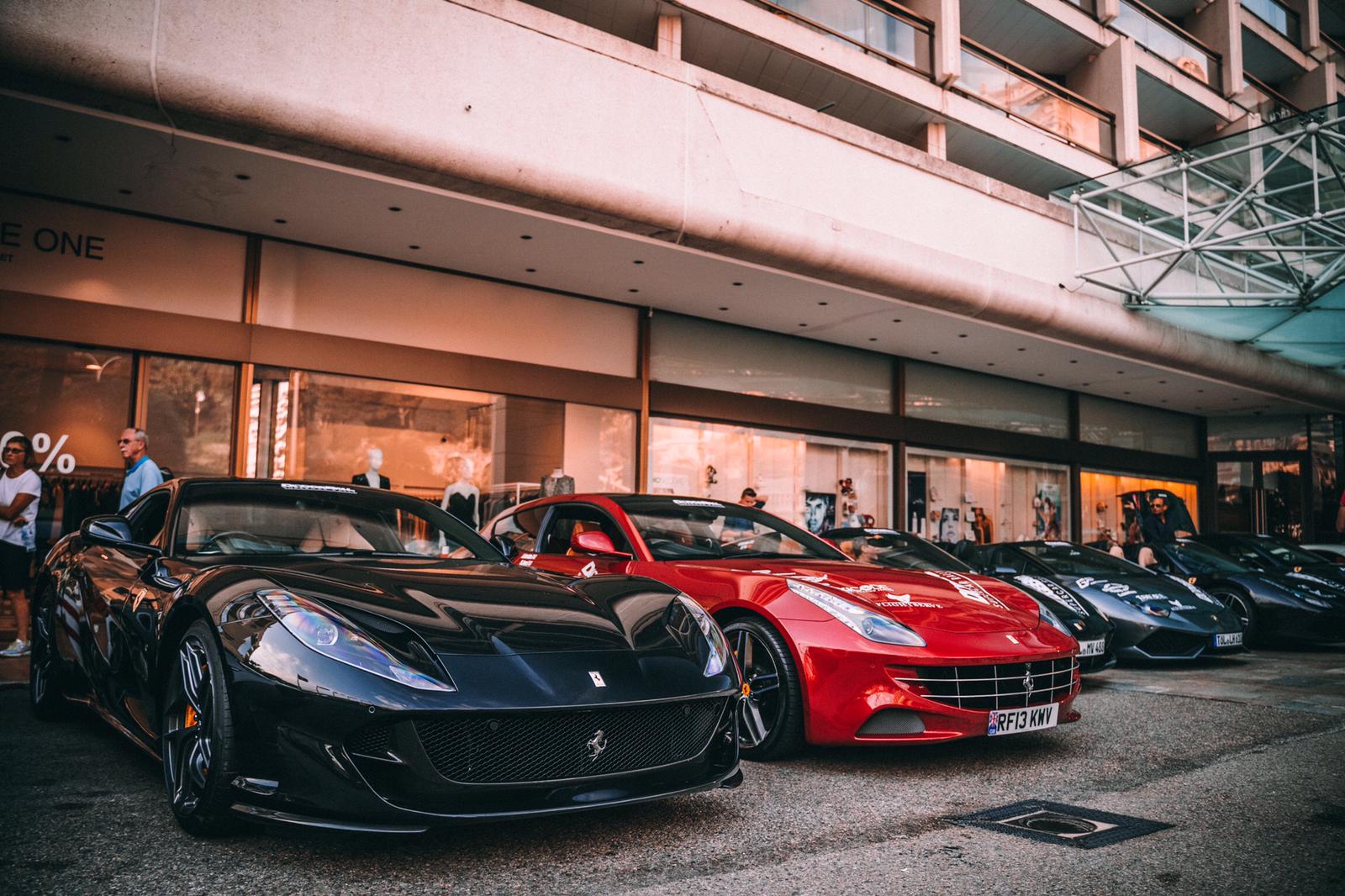 Supercar group photo